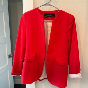 Zara Red Blazer, Size Small